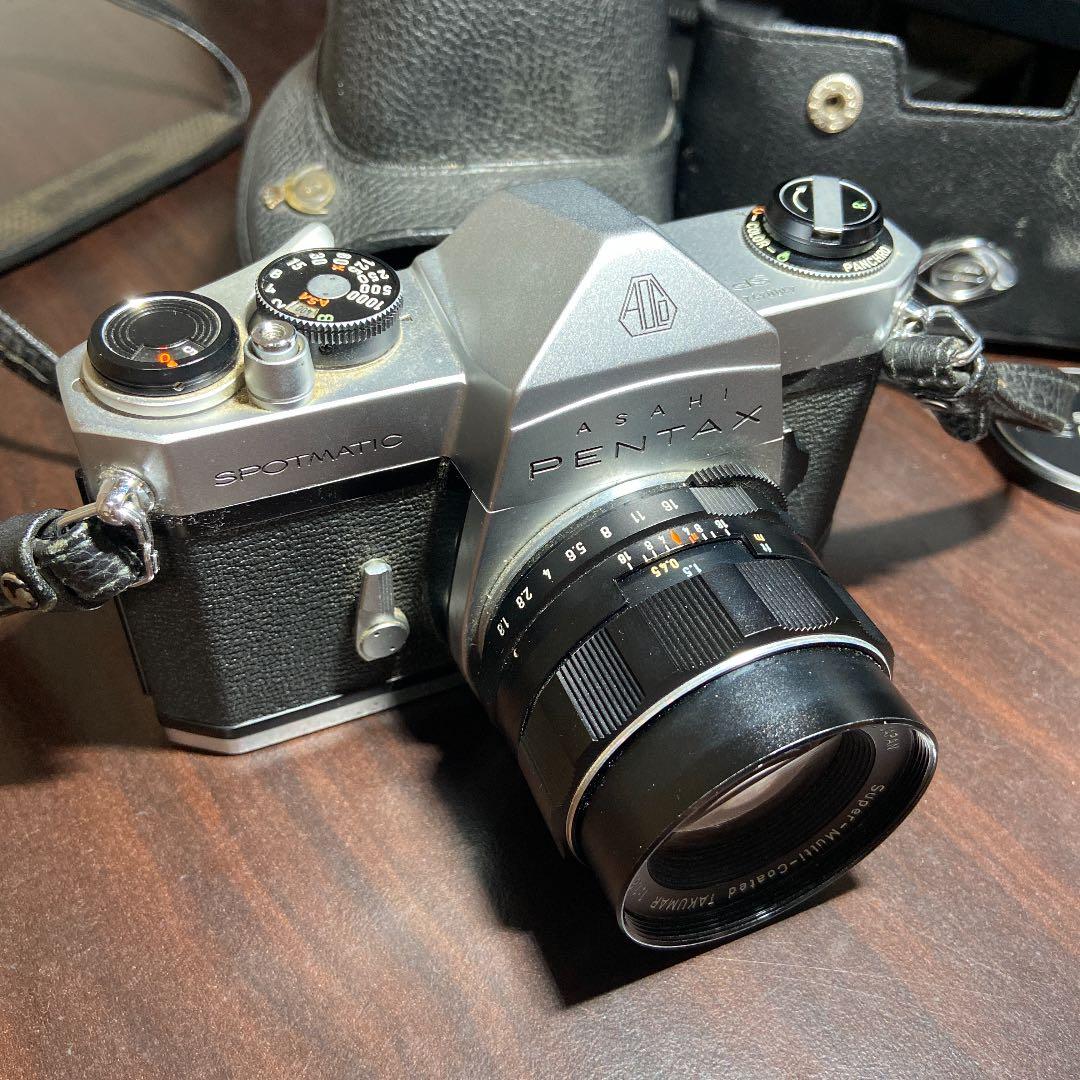 フィルム一眼レフカメラ　ASAHI  PENTAX とレンズ35-135㎜