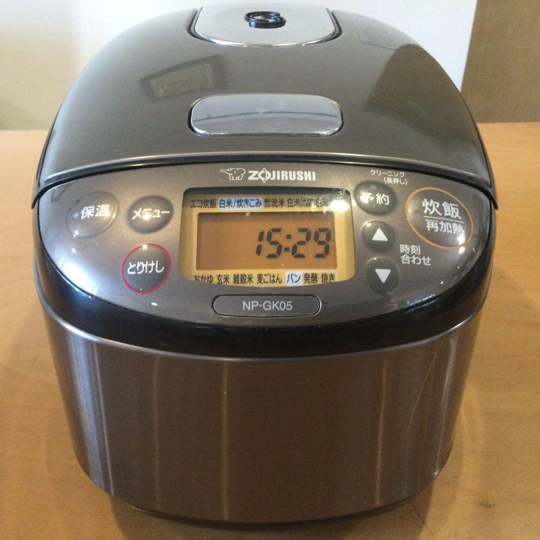 象印　IH3合炊飯器　NP-GK05　2022年製