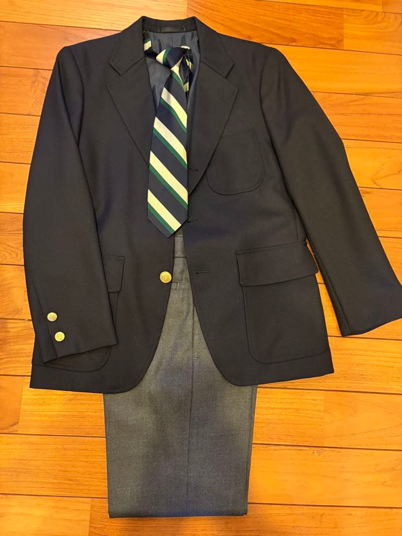 ⭐️【J.PRESS】フォーマルネイビー ブレザー セットアップ150サイズ