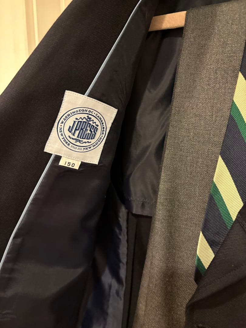 ⭐️【J.PRESS】フォーマルネイビー ブレザー セットアップ150サイズ