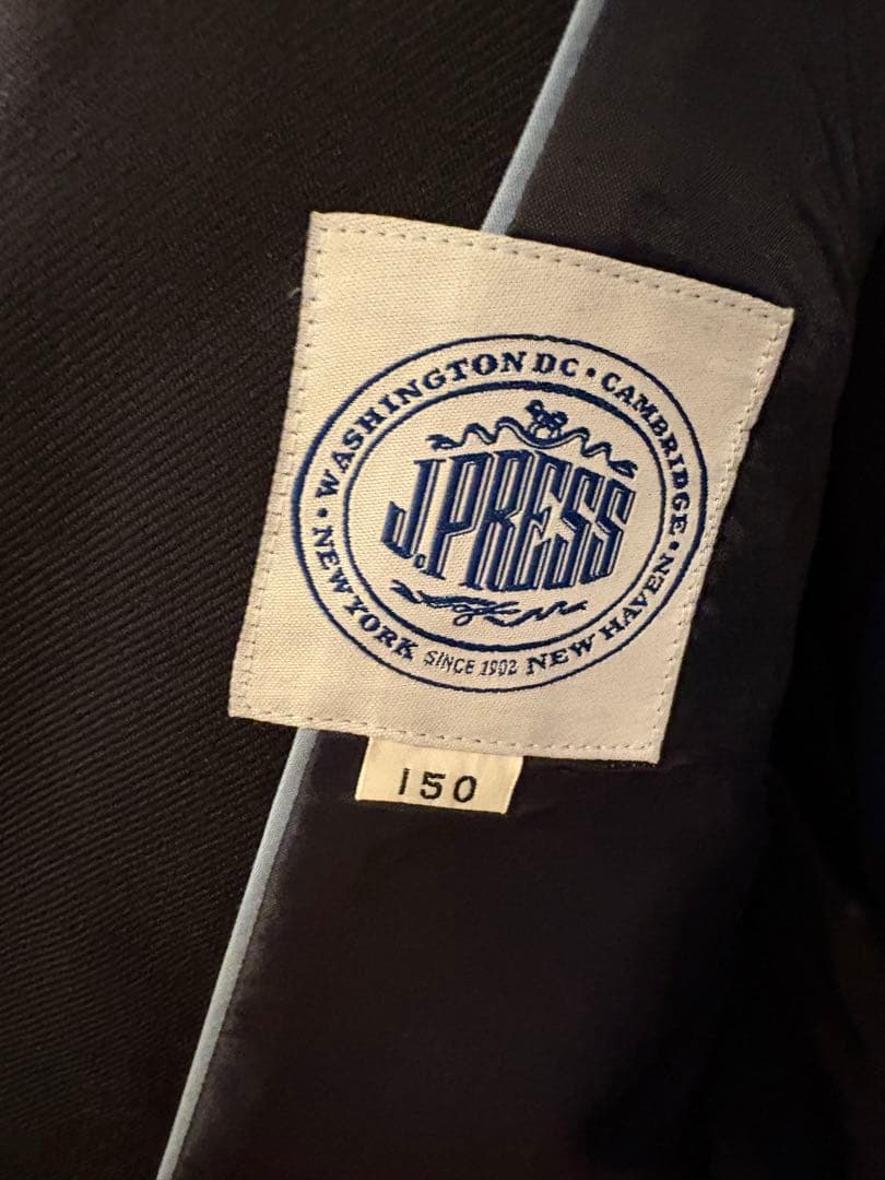 ⭐️【J.PRESS】フォーマルネイビー ブレザー セットアップ150サイズ