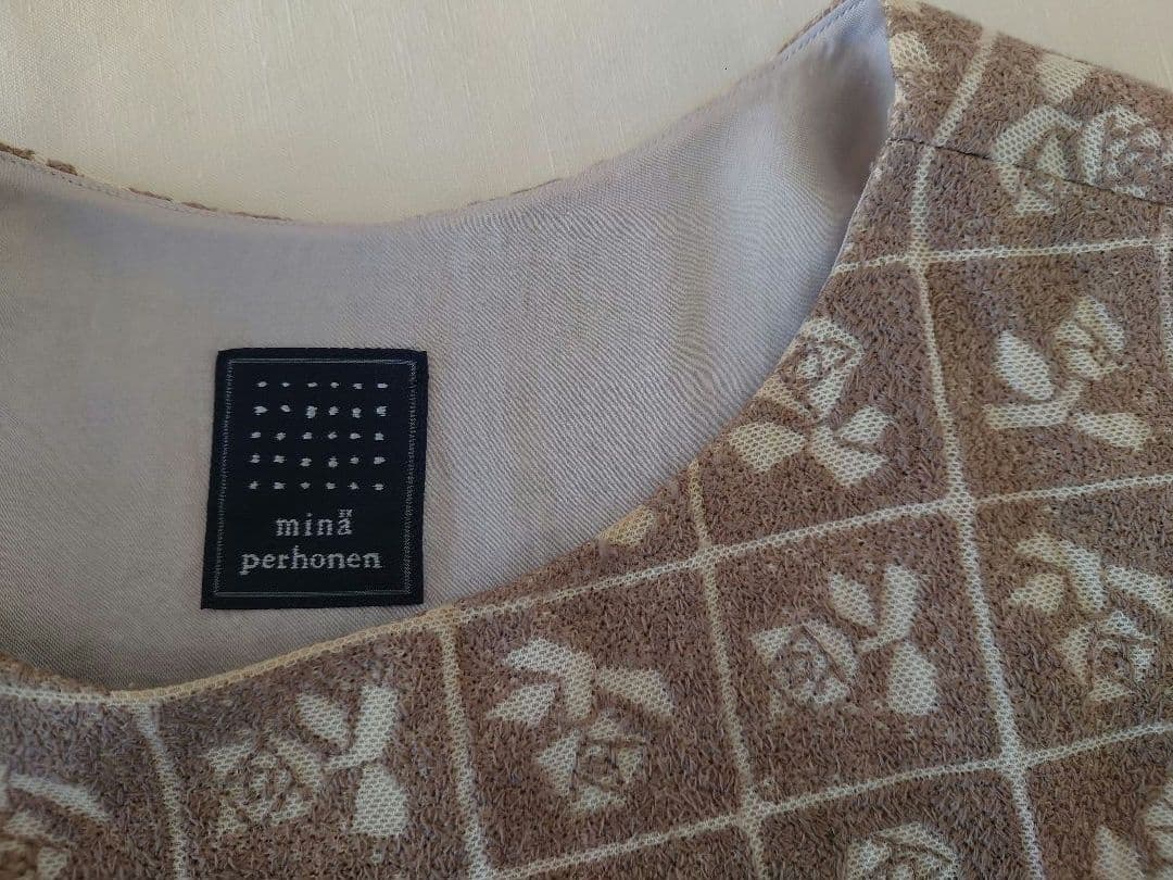 未着用　mina perhonen ミナペルホネン　ワンピース　Lili