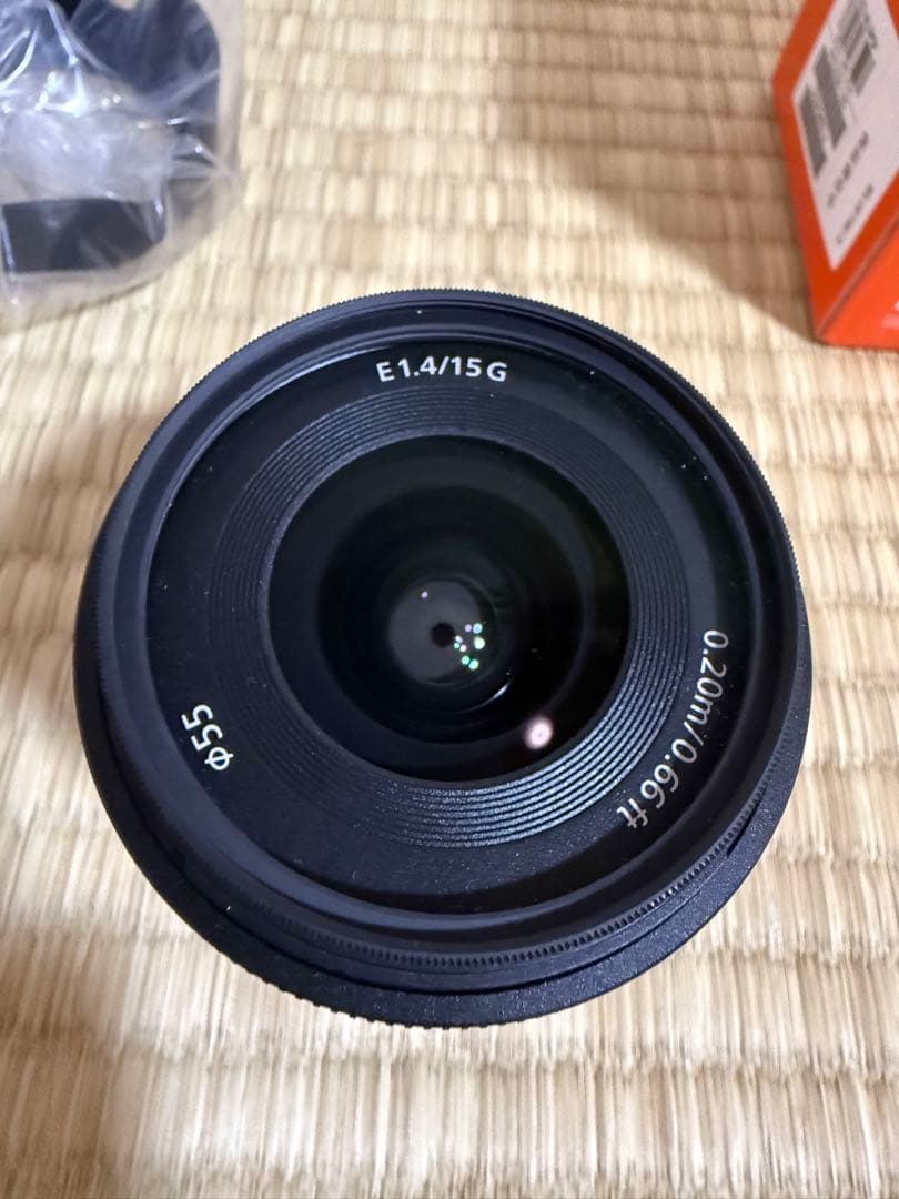 E15mm F1.4G SEL15F14G SONY Eマウント 単焦点レンズ