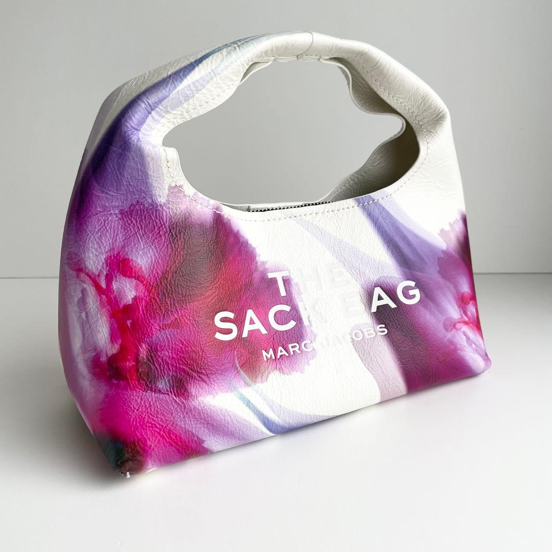 マークジェイコブス ハンドバッグ サックバッグ フローラル ほぼ新品