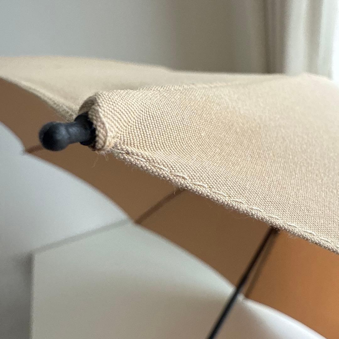 心斎橋みや竹 日傘 折りたたみ バンブーハンドル ベージュ