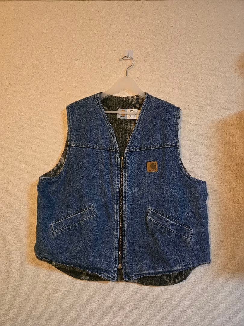 Carhartt ベスト VP198 90s USA デトロイトジャケット