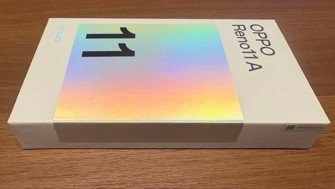 OPPO Reno11 A 128GB ダークグリーン 新品未使用②