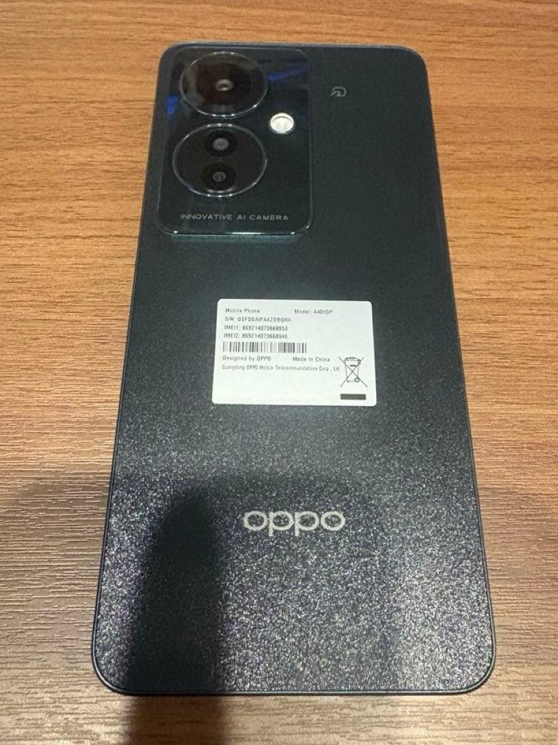 OPPO Reno11 A 128GB ダークグリーン 新品未使用②
