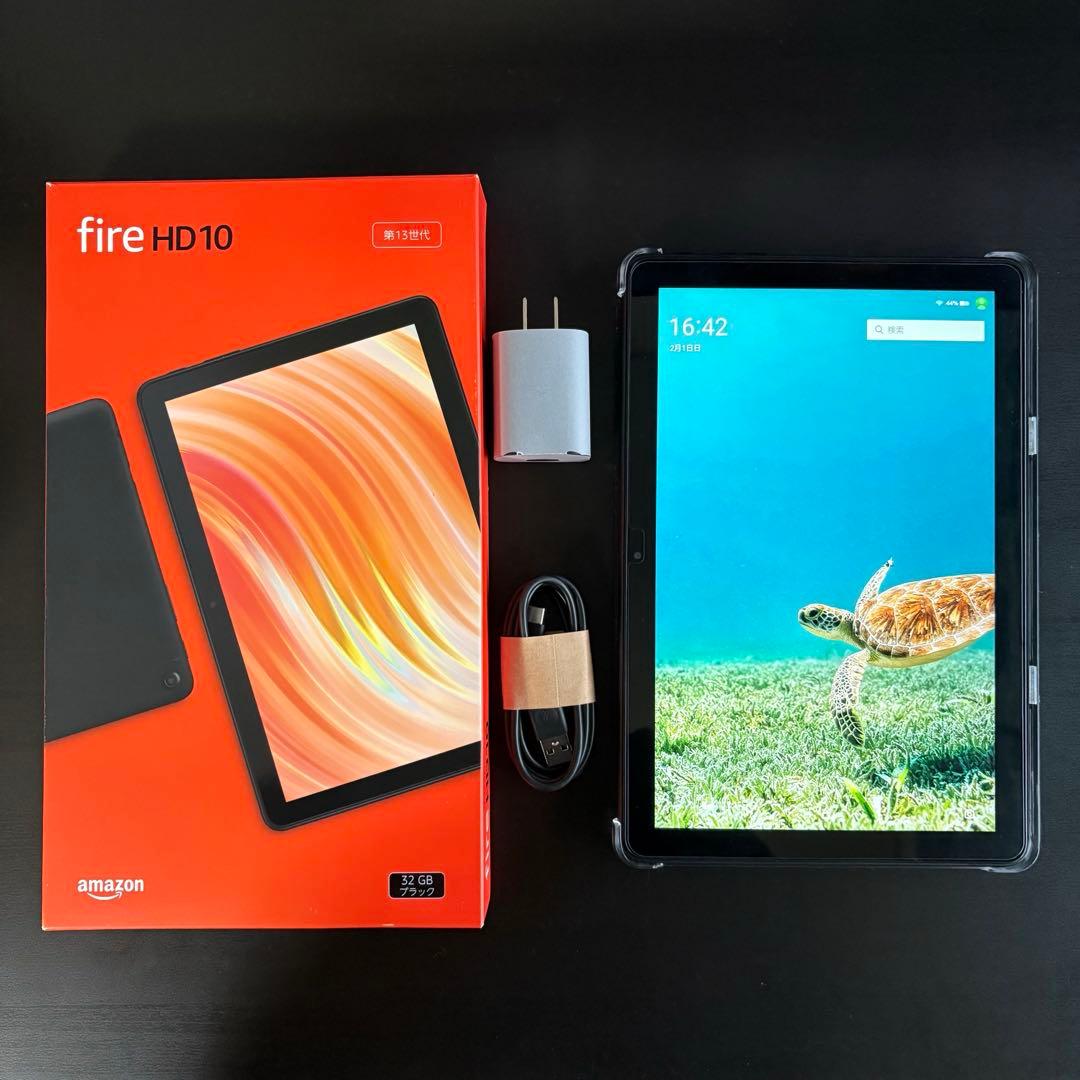 Amazon タブレット Fire HD 10 第13世代 32GB カバー付き