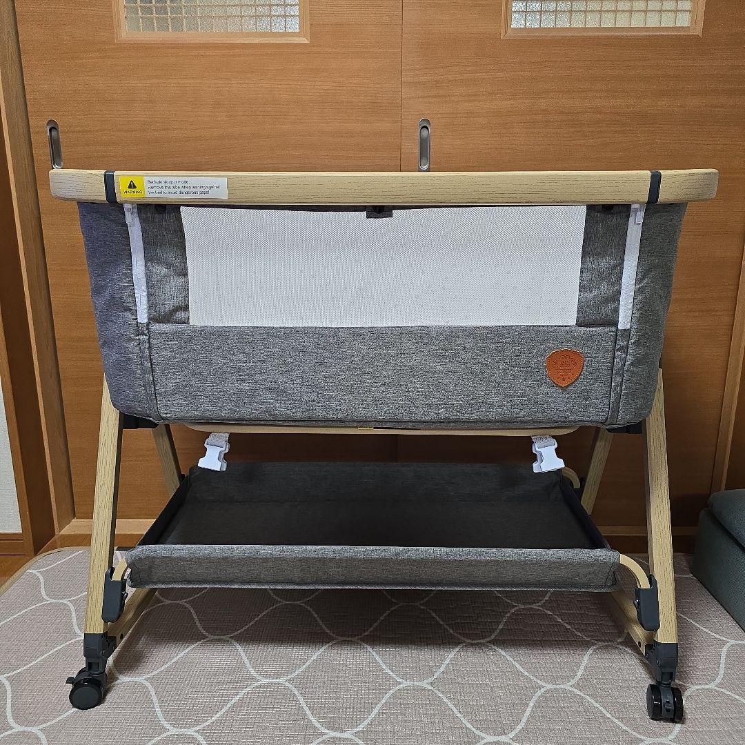 ベビーベッド HZDMJ+ニトリ ベッドインベッド