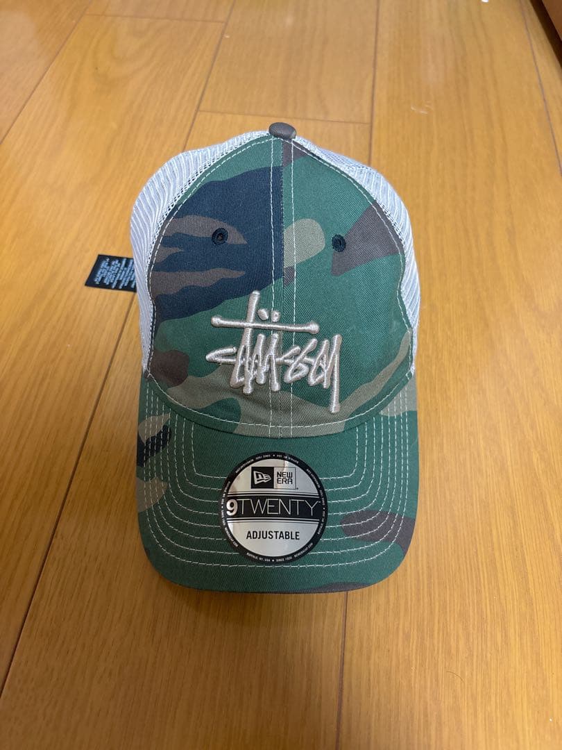 Stussy 迷彩キャップ 9TWENTY アジャスタブル