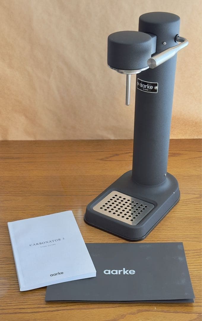 aarke Carbonator 3 カーボネーター3 ブラック 炭酸水メーカー