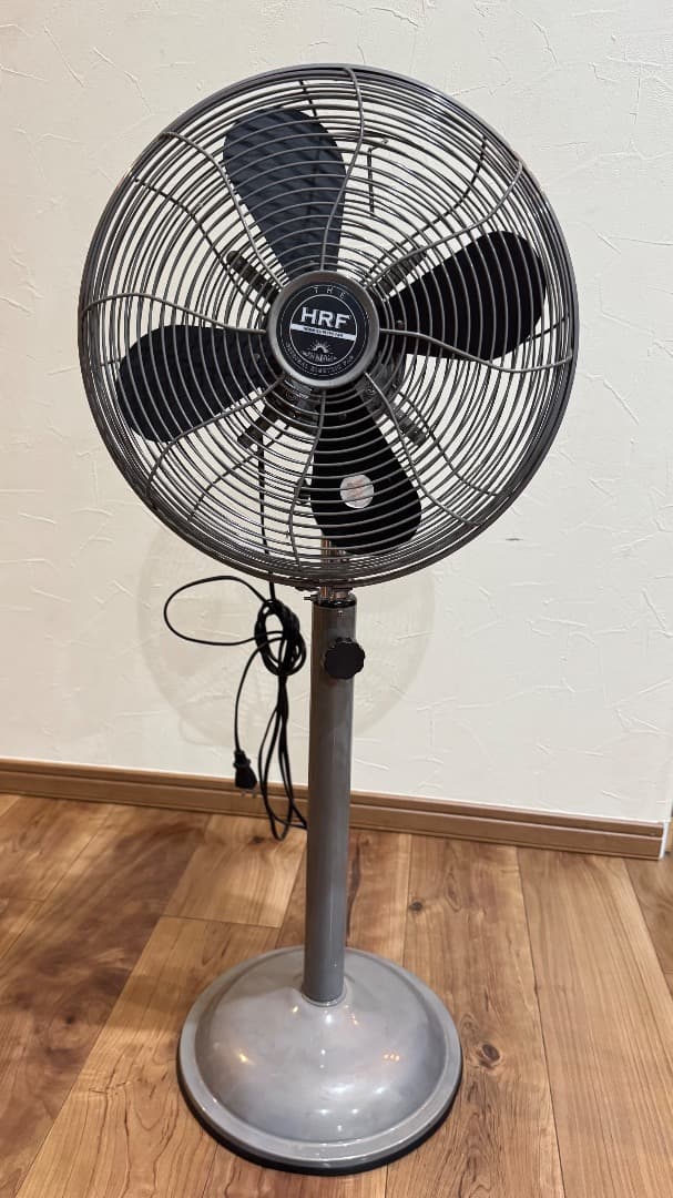 HRF スタンドファン シルバー 4枚羽