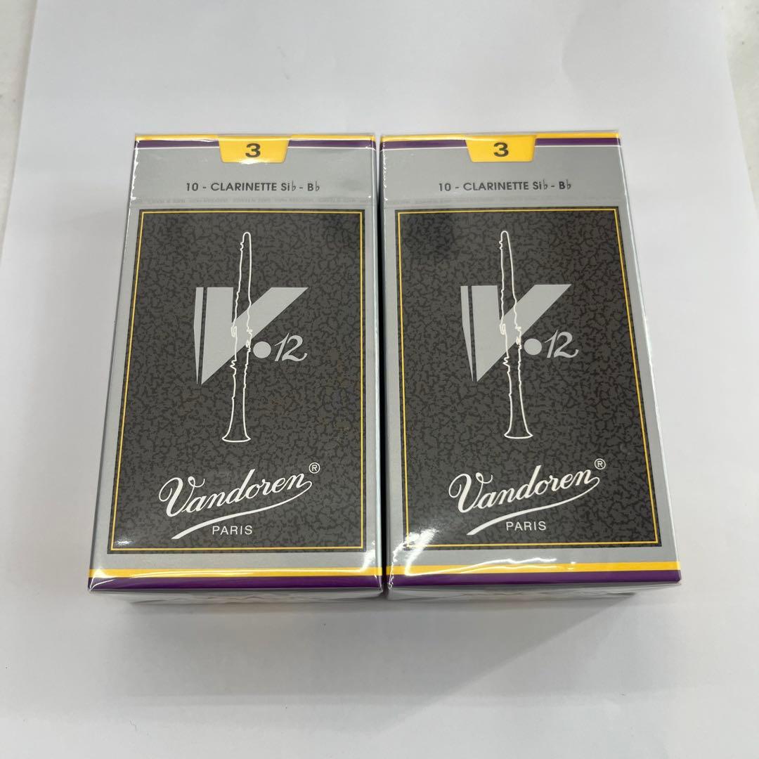 Vandoren V12 クラリネットリード 3 2箱