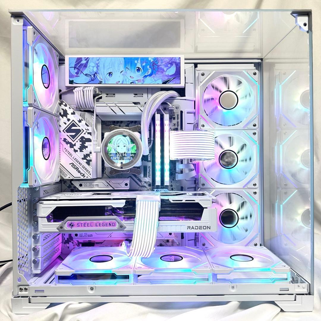 【新品】 ゲーミングPC RYZEN7 9700x RX9070XT 32GB