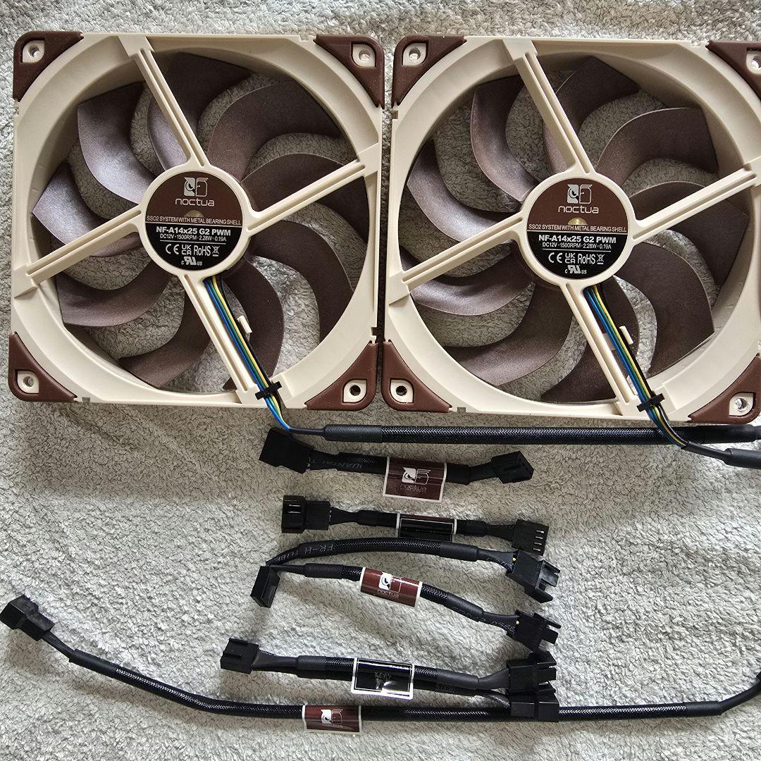 Noctua 　4ピン　LS-PWM プレミアム　NF-A12x25　120mm