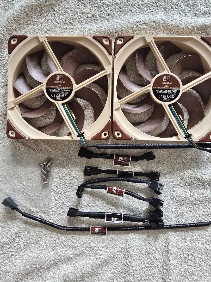 Noctua 　4ピン　LS-PWM プレミアム　NF-A12x25　120mm