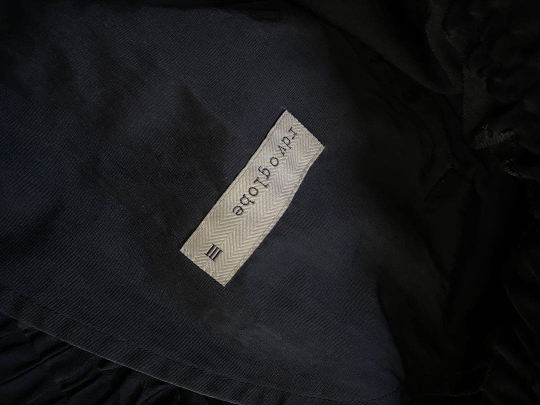 ランデブーオーグローブ rdv o globe サルエルパンツIII 黒