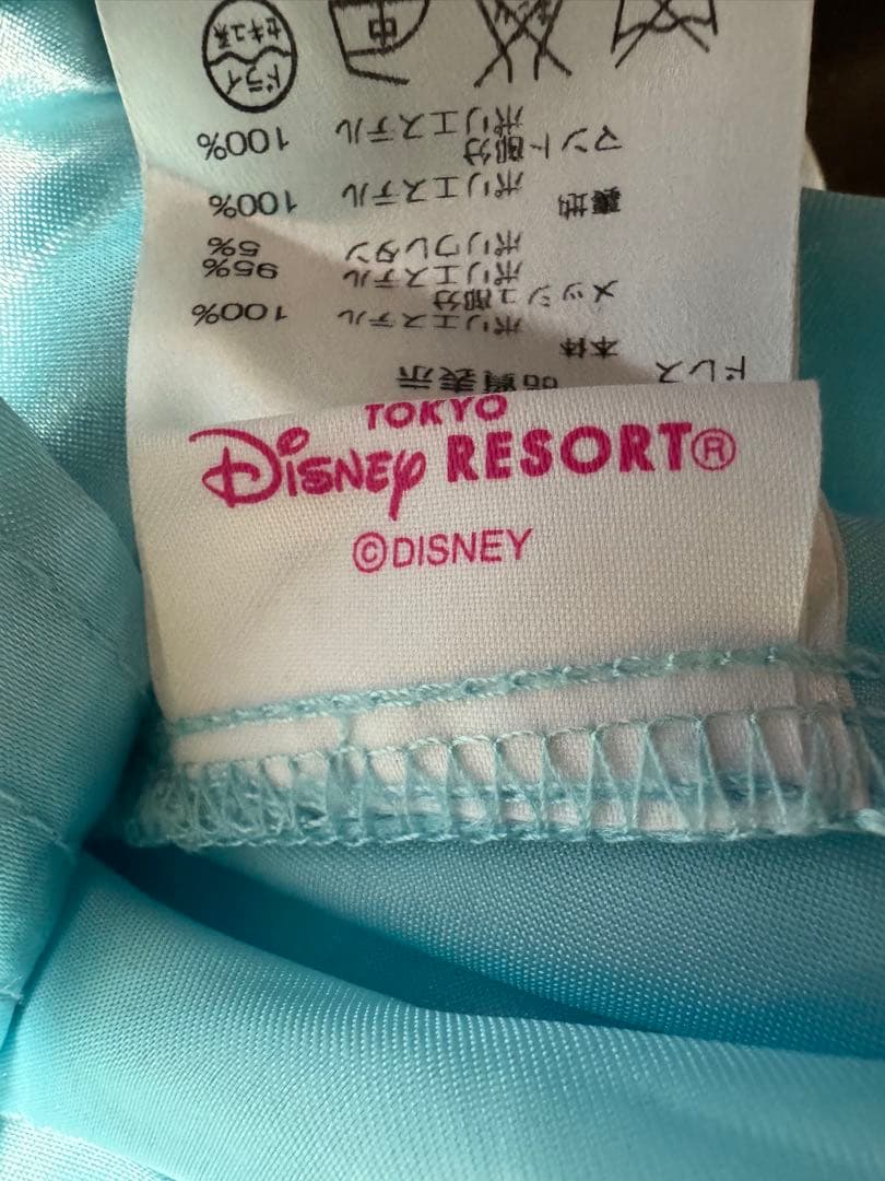 Disney RESORT タグ アナ雪 エルサ ドレス 130cm 刺繍レース