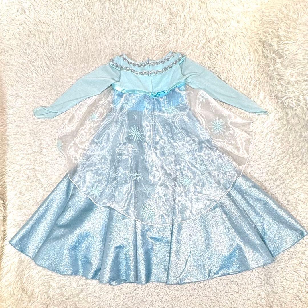 Disney RESORT タグ アナ雪 エルサ ドレス 130cm 刺繍レース