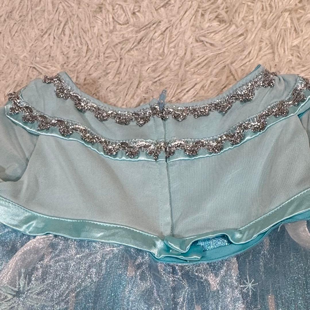 Disney RESORT タグ アナ雪 エルサ ドレス 130cm 刺繍レース