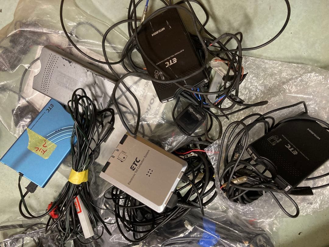 ETC車載器 取り外し品12個 まとめて　 軽自動車　普通車