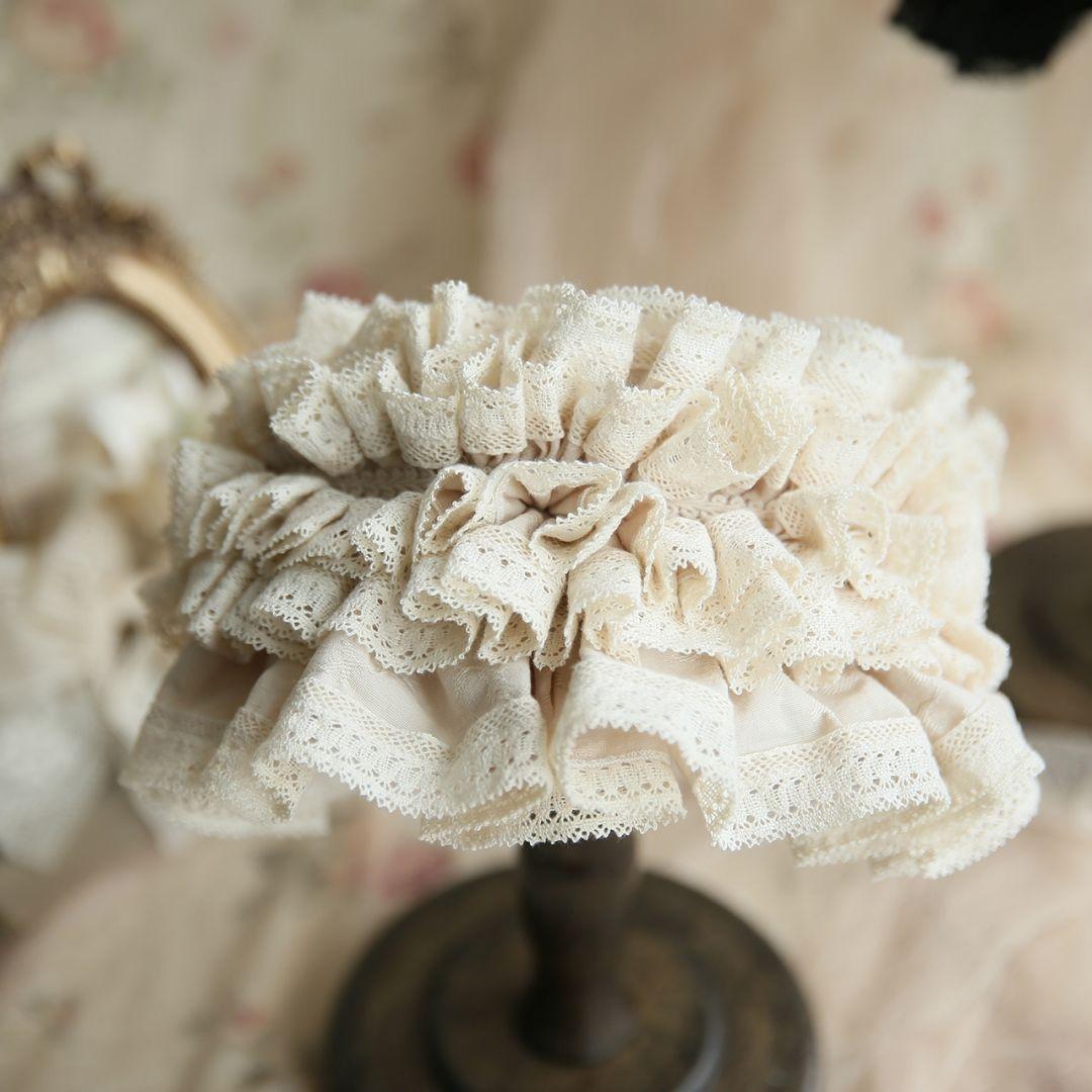 【星箱works】西洋人形魔法　フリルカチューシャ (ベージュ)