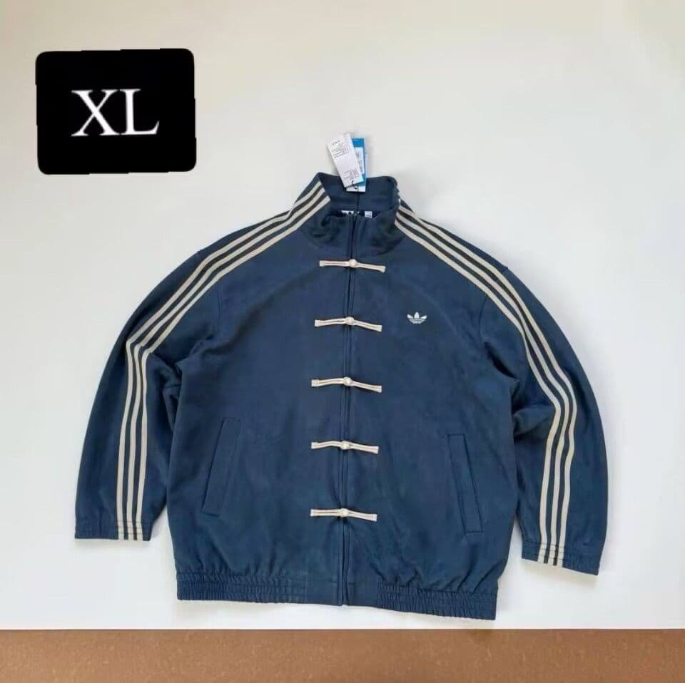 adidasアディダス 中国限定 蛇年トラックジャケット ネイビー XLサイズ”