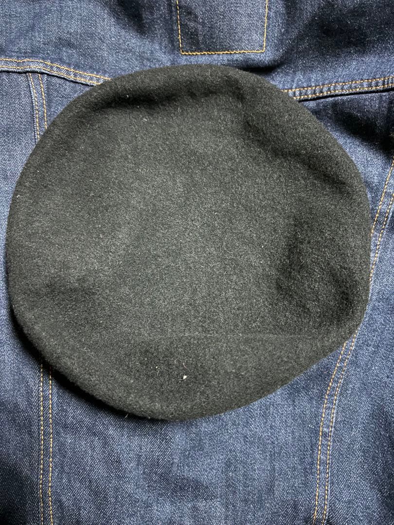 undercover ベレー帽 黒