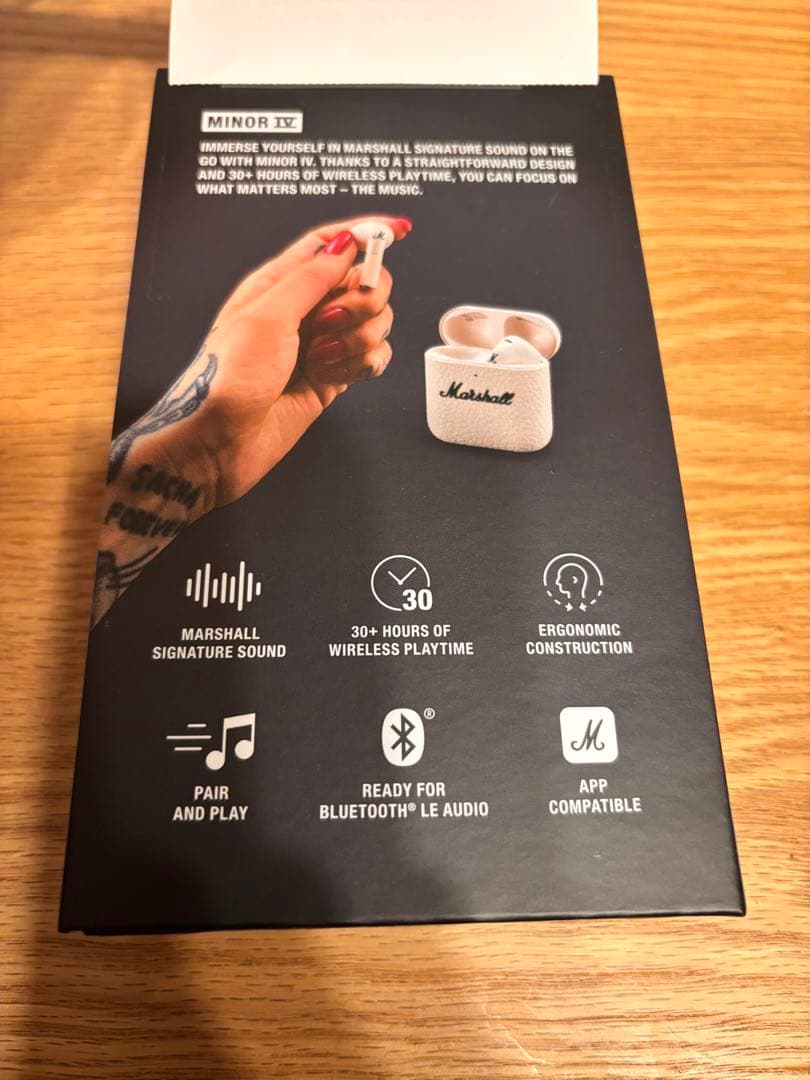 Marshall Minor IV ワイヤレスイヤフォン