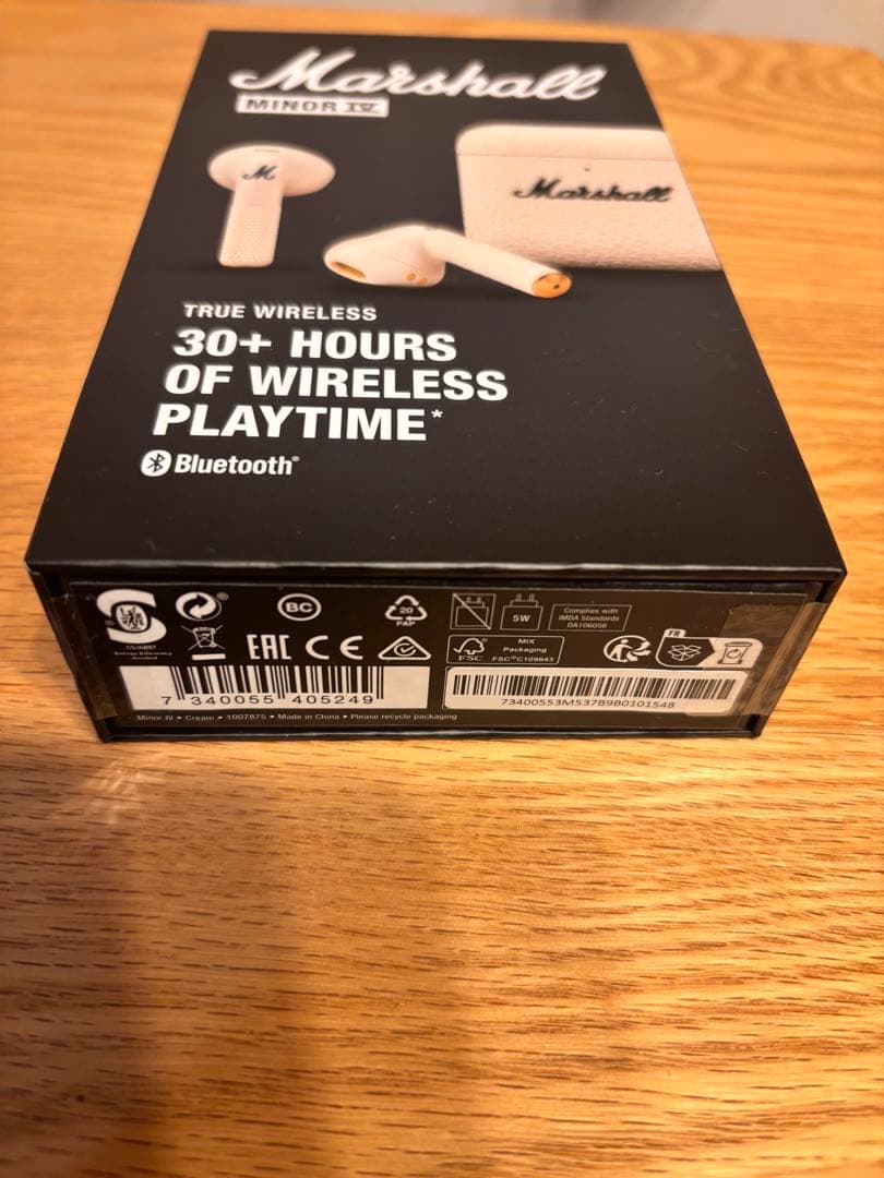Marshall Minor IV ワイヤレスイヤフォン