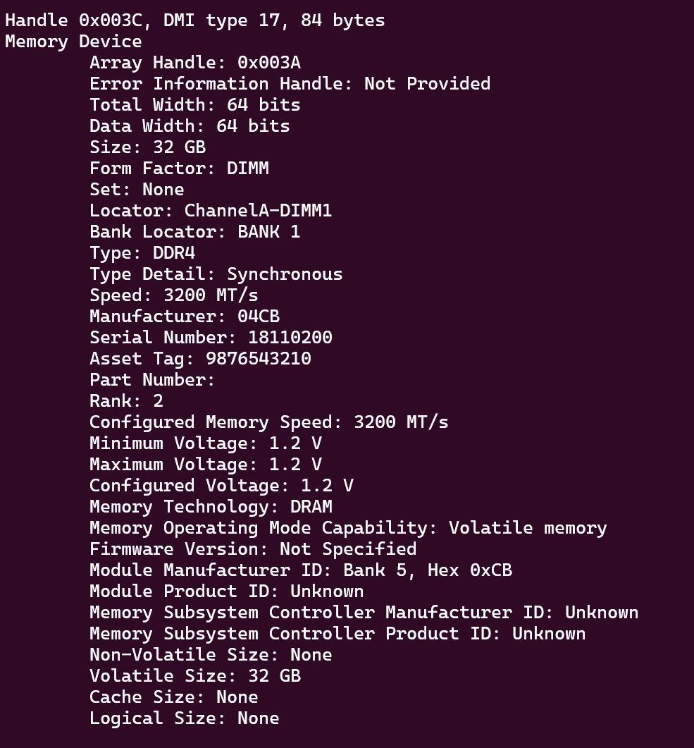 【動作確認済】DDR4-3200 64GB (32GB×2枚)