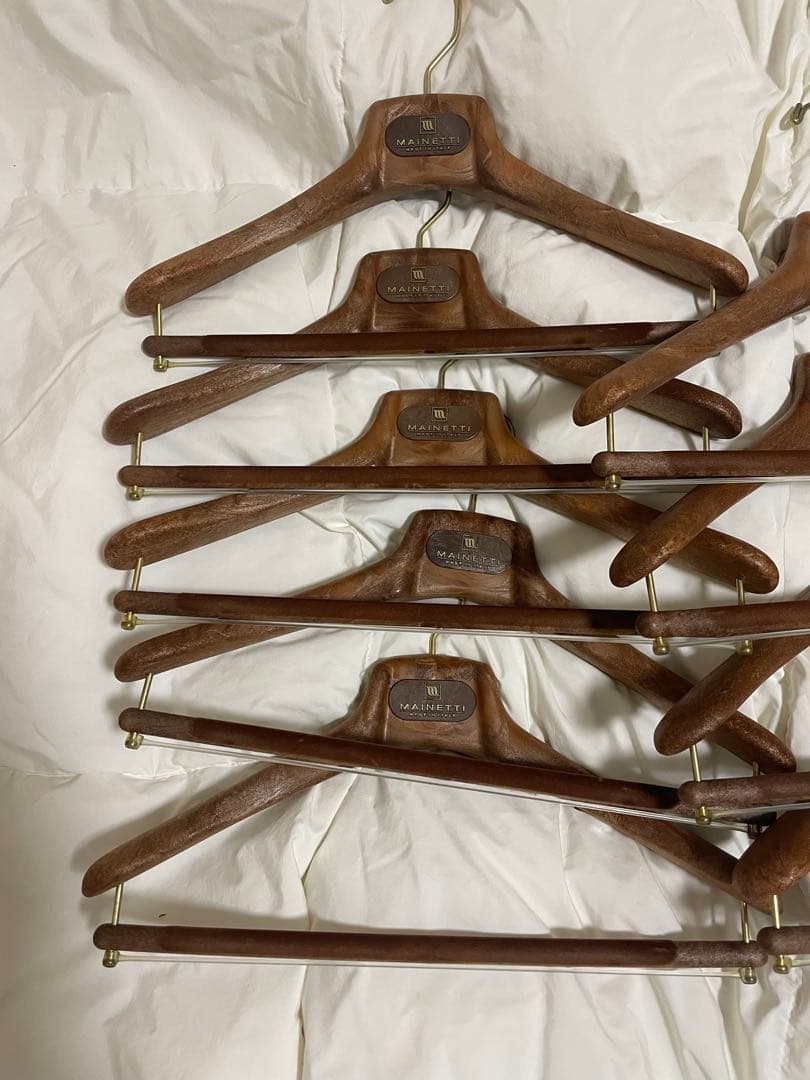MAINETTI マイネッティ サルトリアーレ　ハンガー　9本セット