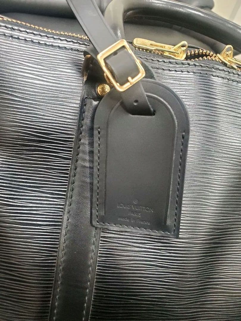 ルイヴィトン エピ　キーポル55 ボストンバッグ 旅行　ビジネス 大容量　黒