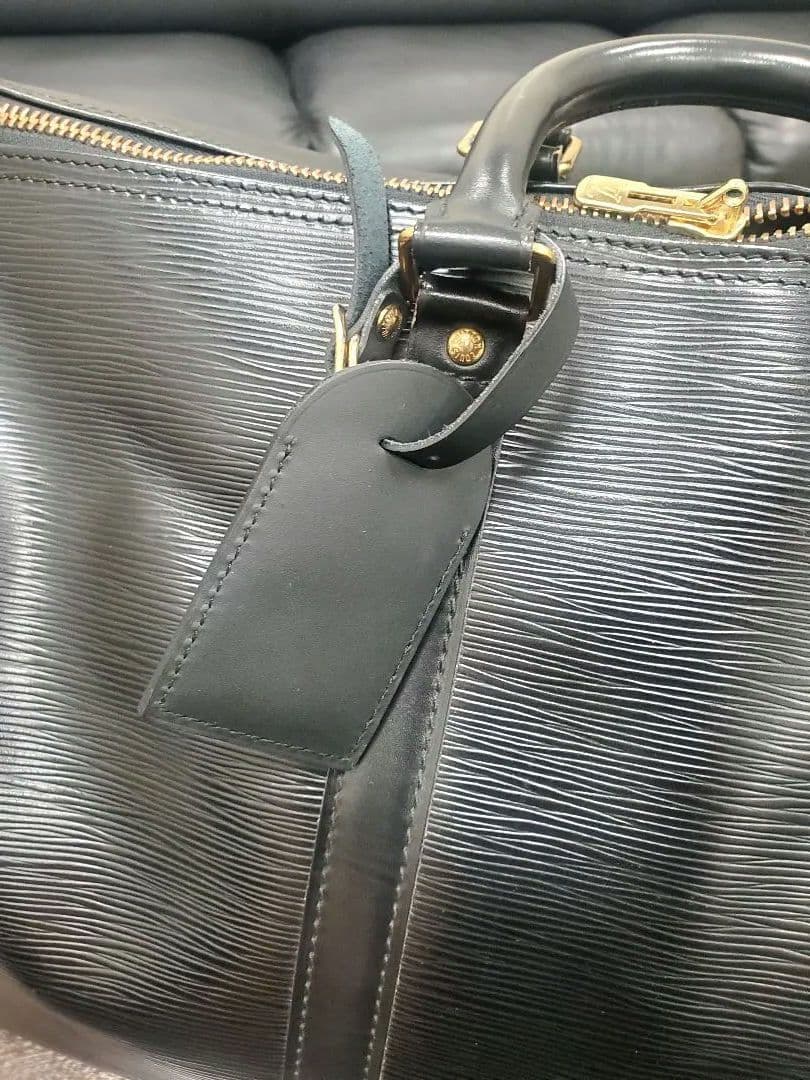 ルイヴィトン エピ　キーポル55 ボストンバッグ 旅行　ビジネス 大容量　黒