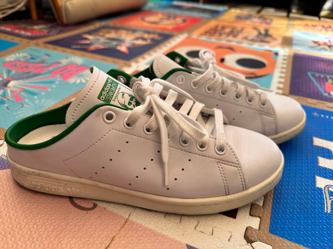 adidas スタンスミス 25cm ミュール スリッポン