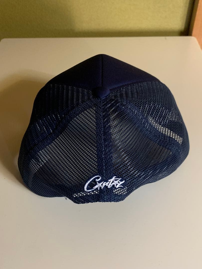 正規品 CORTEIZ 藍色 メッシュキャップ uk us drip