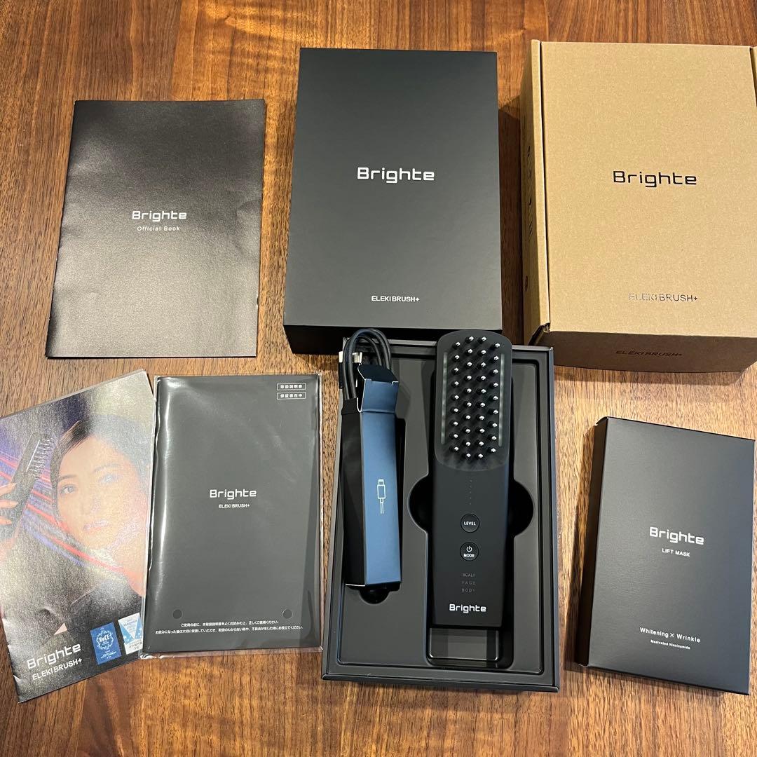 ELEKI BRUSH+ 美顔器 LEDライト機能付き