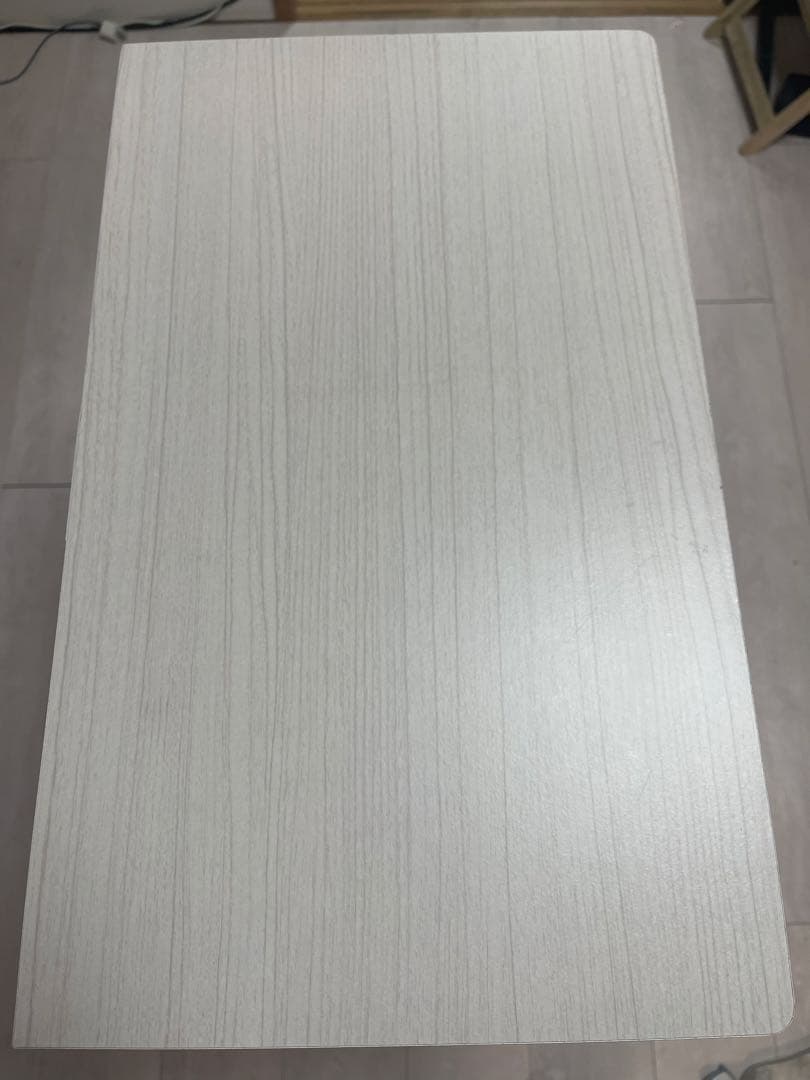 木製プッシュ式 分別ゴミ箱　ホワイト