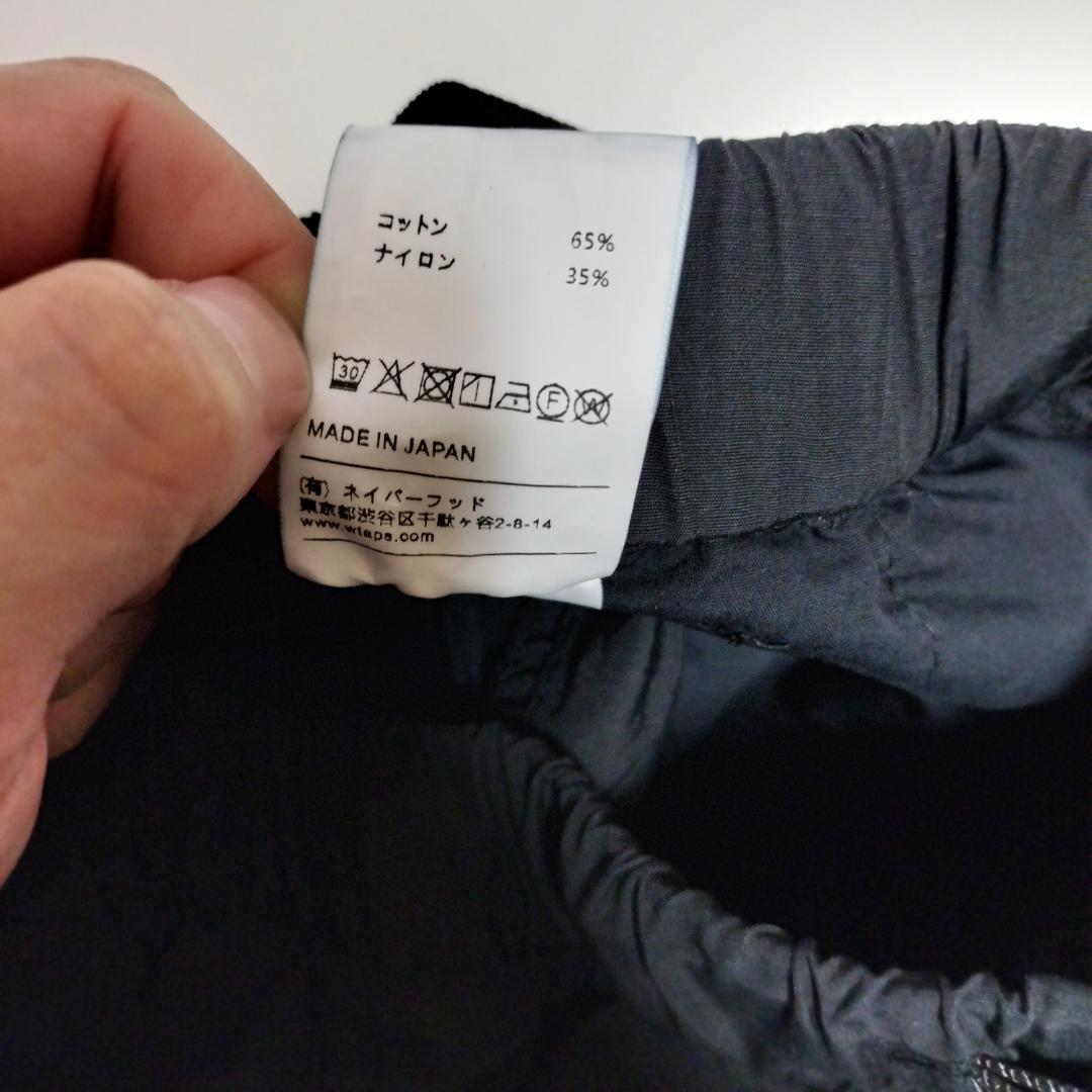 WTAPS TROUSERS.NYCO WEATHER Lサイズ BK
