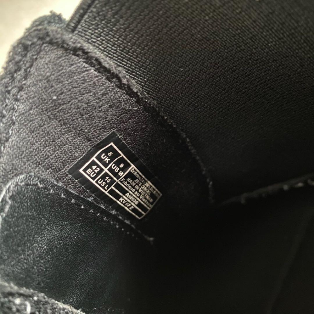 ドクターマーチン DMXL 2976 チェルシーブーツ 厚底 UK8 黒