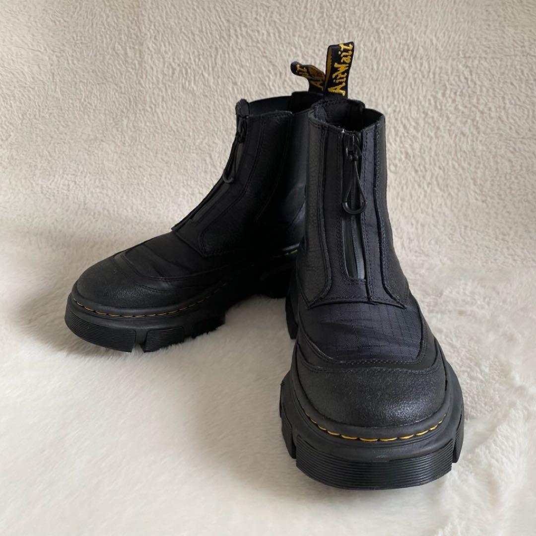 ドクターマーチン DMXL 2976 チェルシーブーツ 厚底 UK8 黒