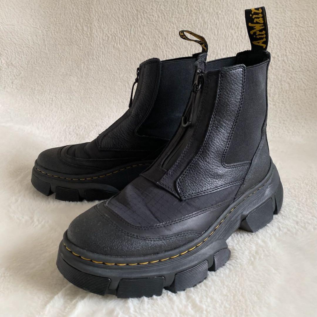 ドクターマーチン DMXL 2976 チェルシーブーツ 厚底 UK8 黒