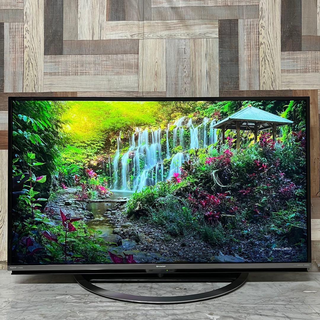即日受渡❣️全国送料込シャープ45型4KテレビYouTube.NETFLIX