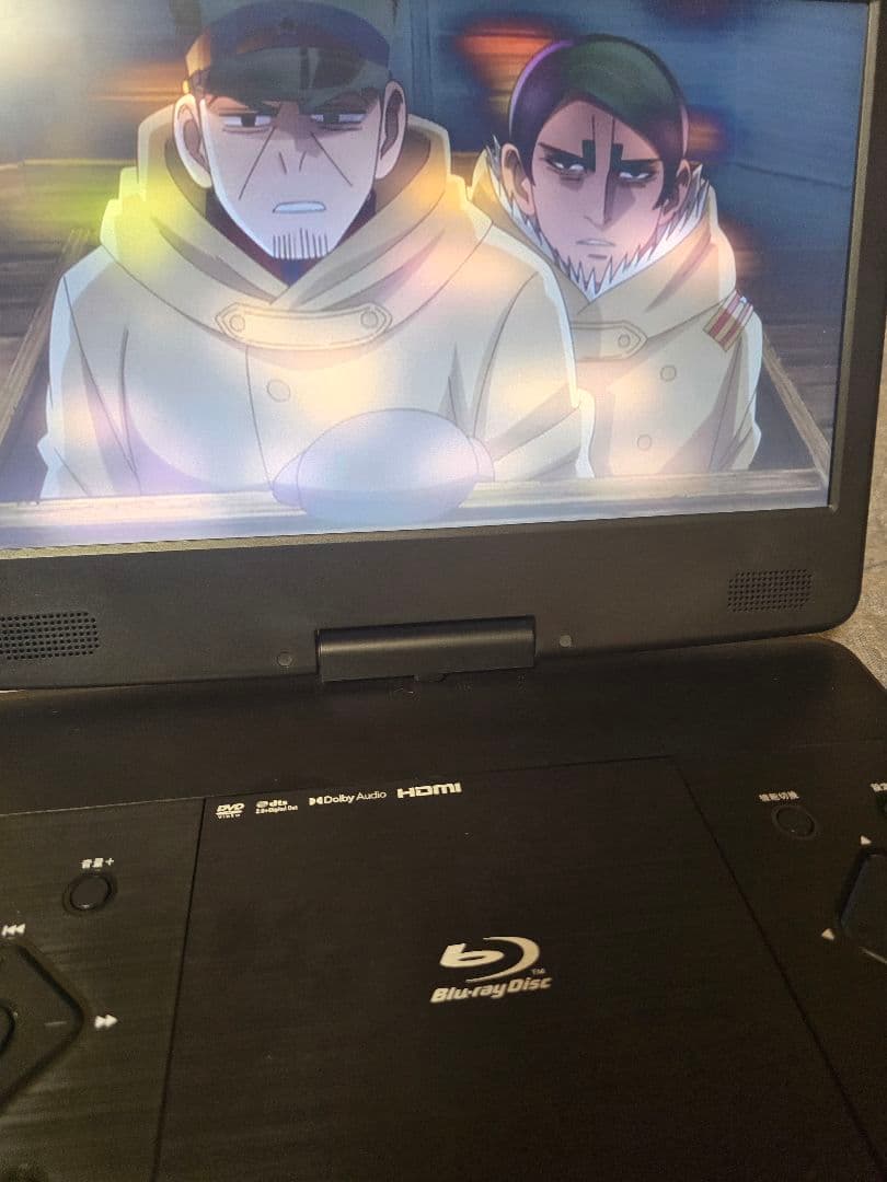 14インチ ポータブル ブルーレイディスク プレーヤー充電バッテリー搭載14PB