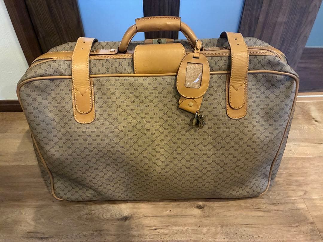 グッチ　トラベル　ボストン　バッグ