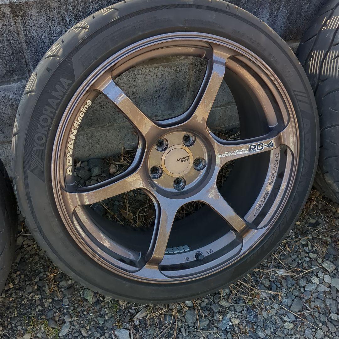 ADVANRacingRG-4 18インチタイヤホイール4本セット