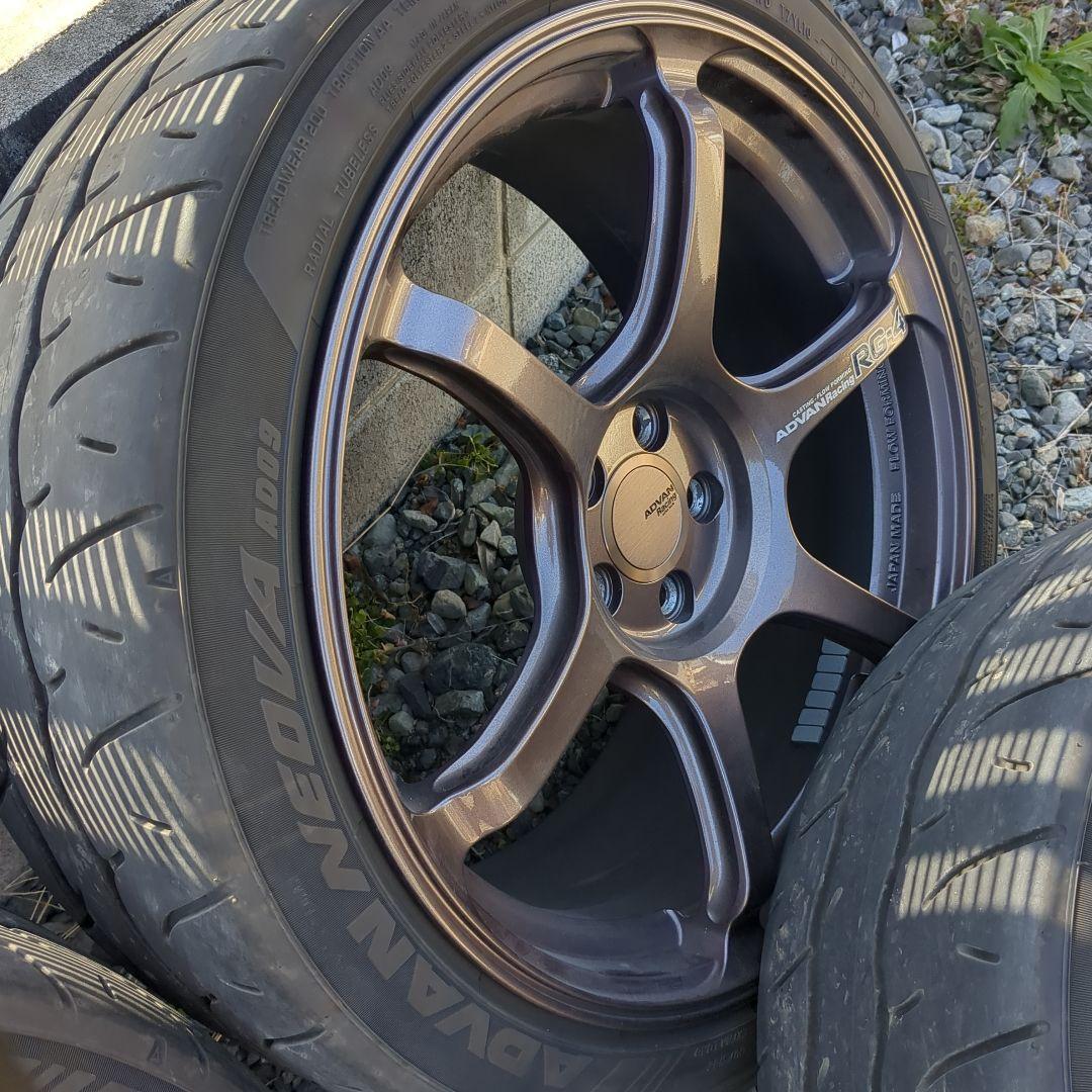 ADVANRacingRG-4 18インチタイヤホイール4本セット