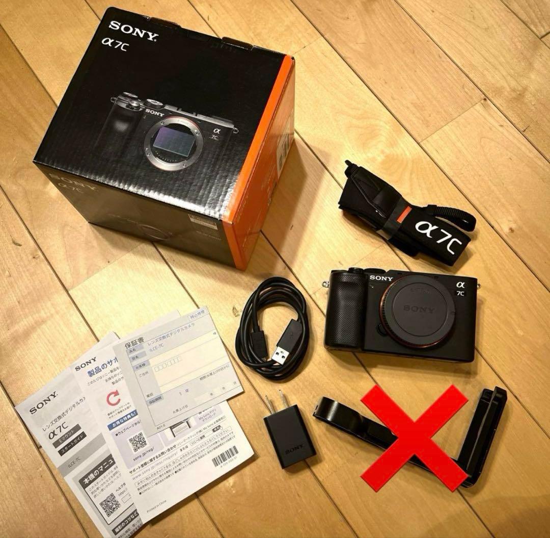 【送料無料】SONY α7c ブラック