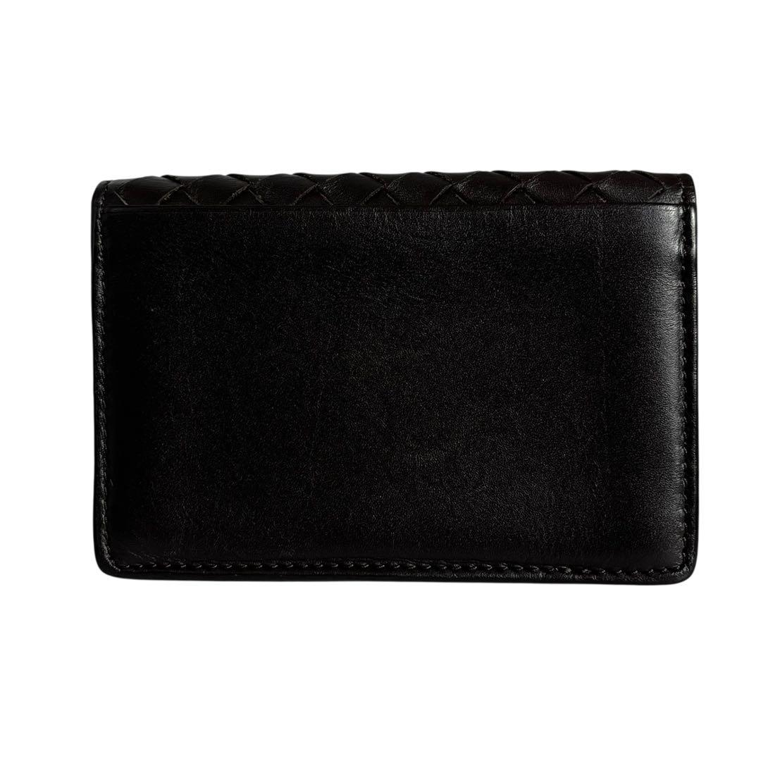 極美✨ボッテガヴェネタ カードケース 名刺入れ イントレチャート ブラウン